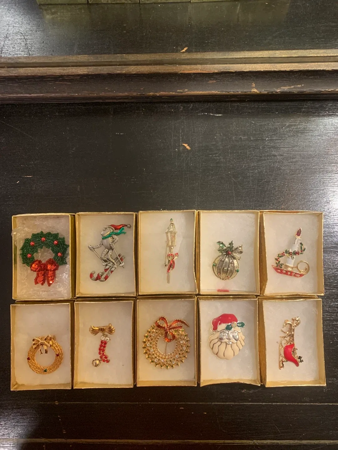 Vintage Christmas Brooches $3 each