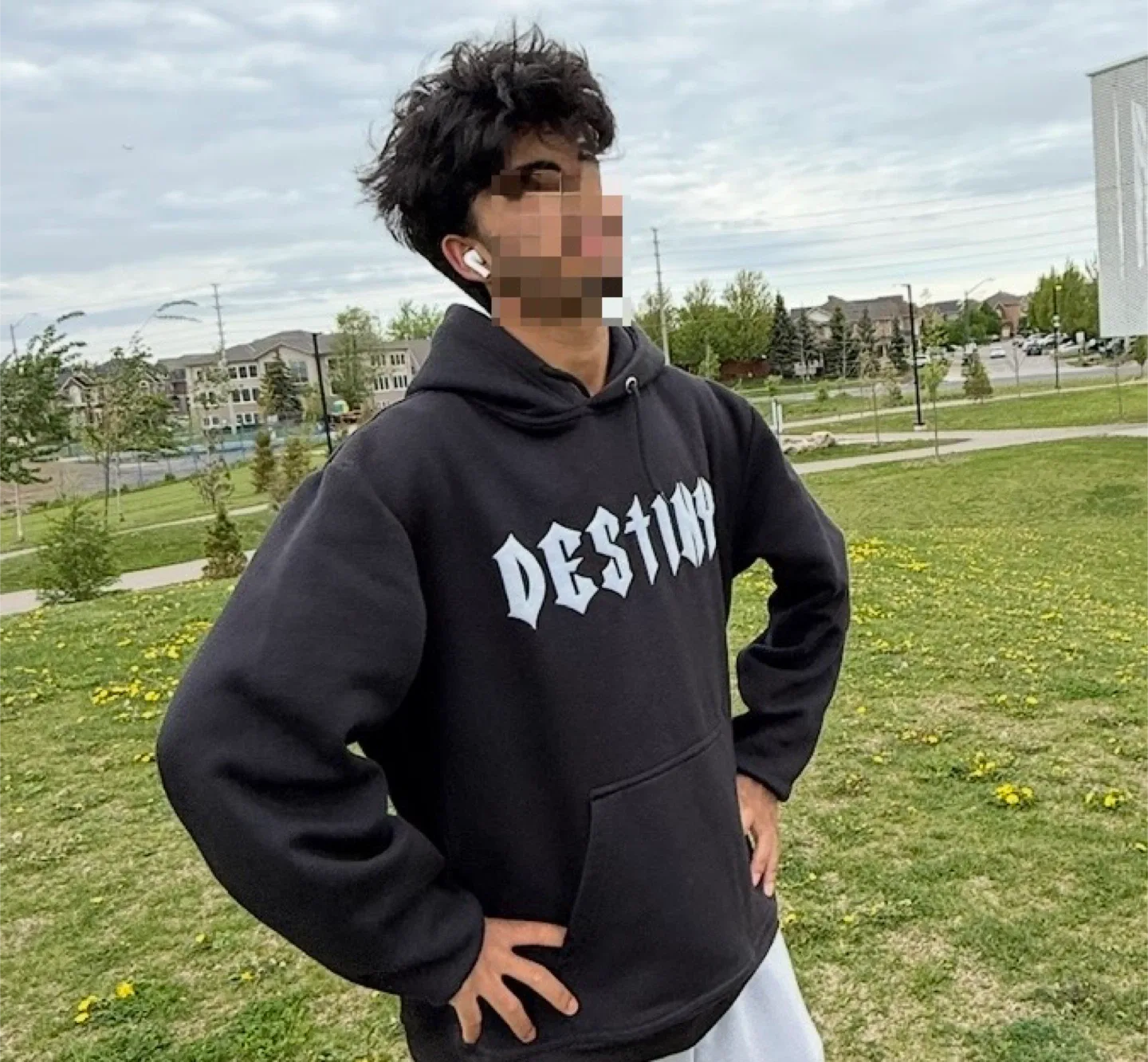 Destiny Black hoodie