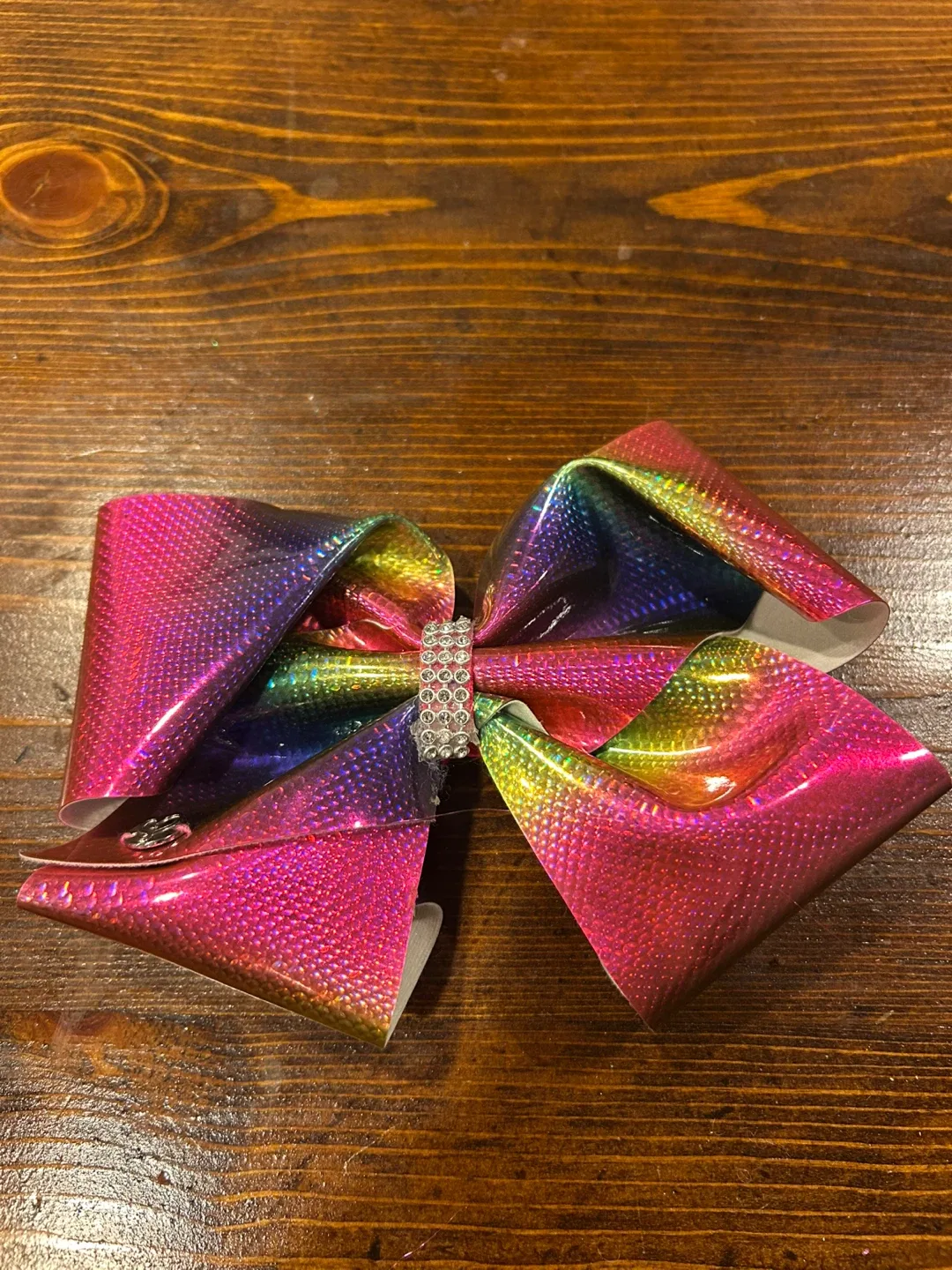 Rainbow Cheer Bow