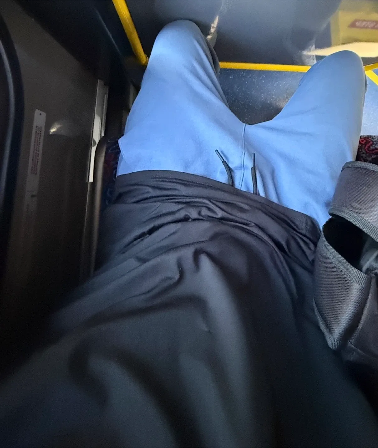 Full track suit blue and black