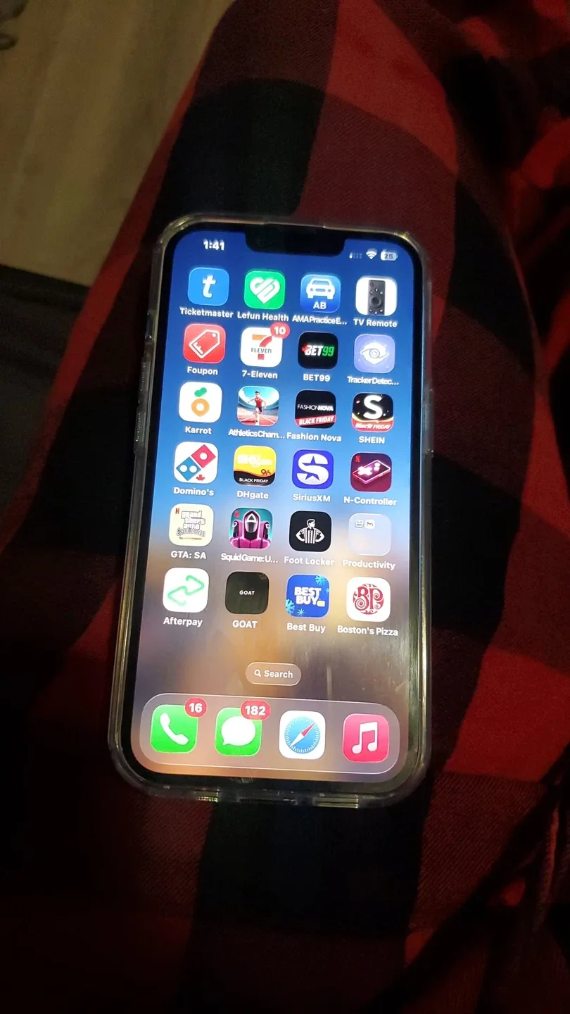 iPhone 14, 128GB, Blue with Case/2fast charger