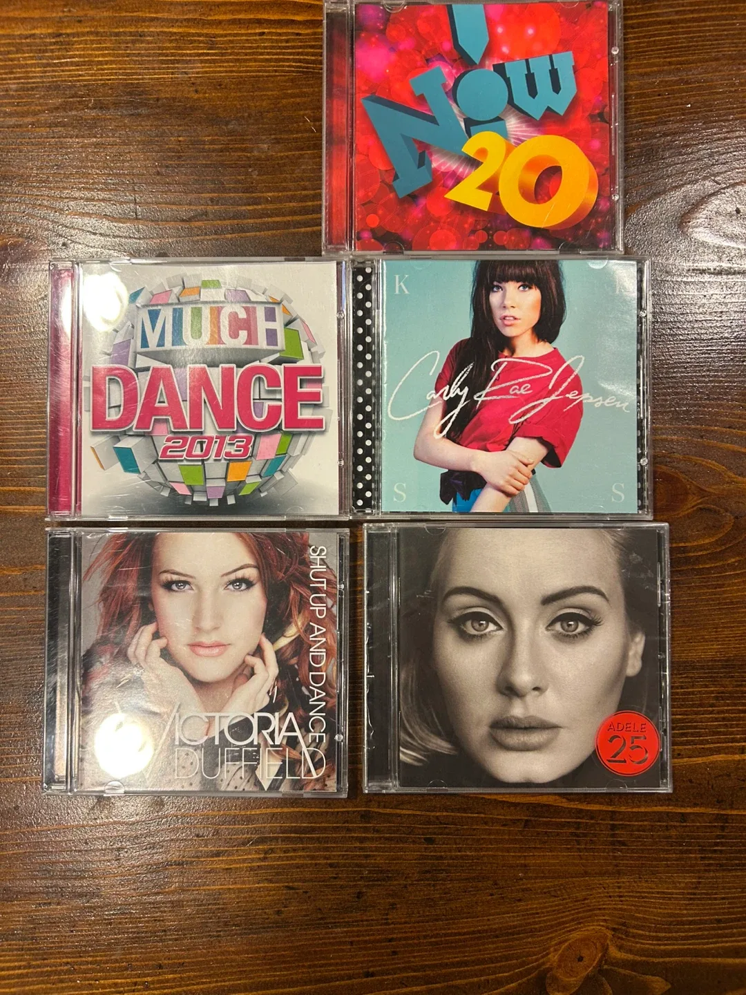 Mixed CDs - Now 20, Carly Rae Jepsen, Adele 25 & More