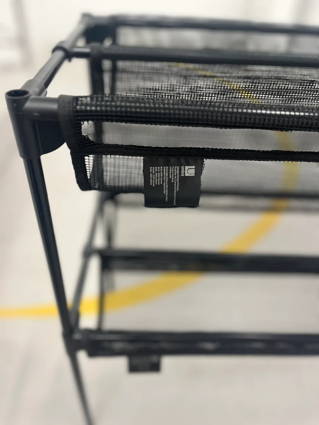 Umbra Black Shoe Rack