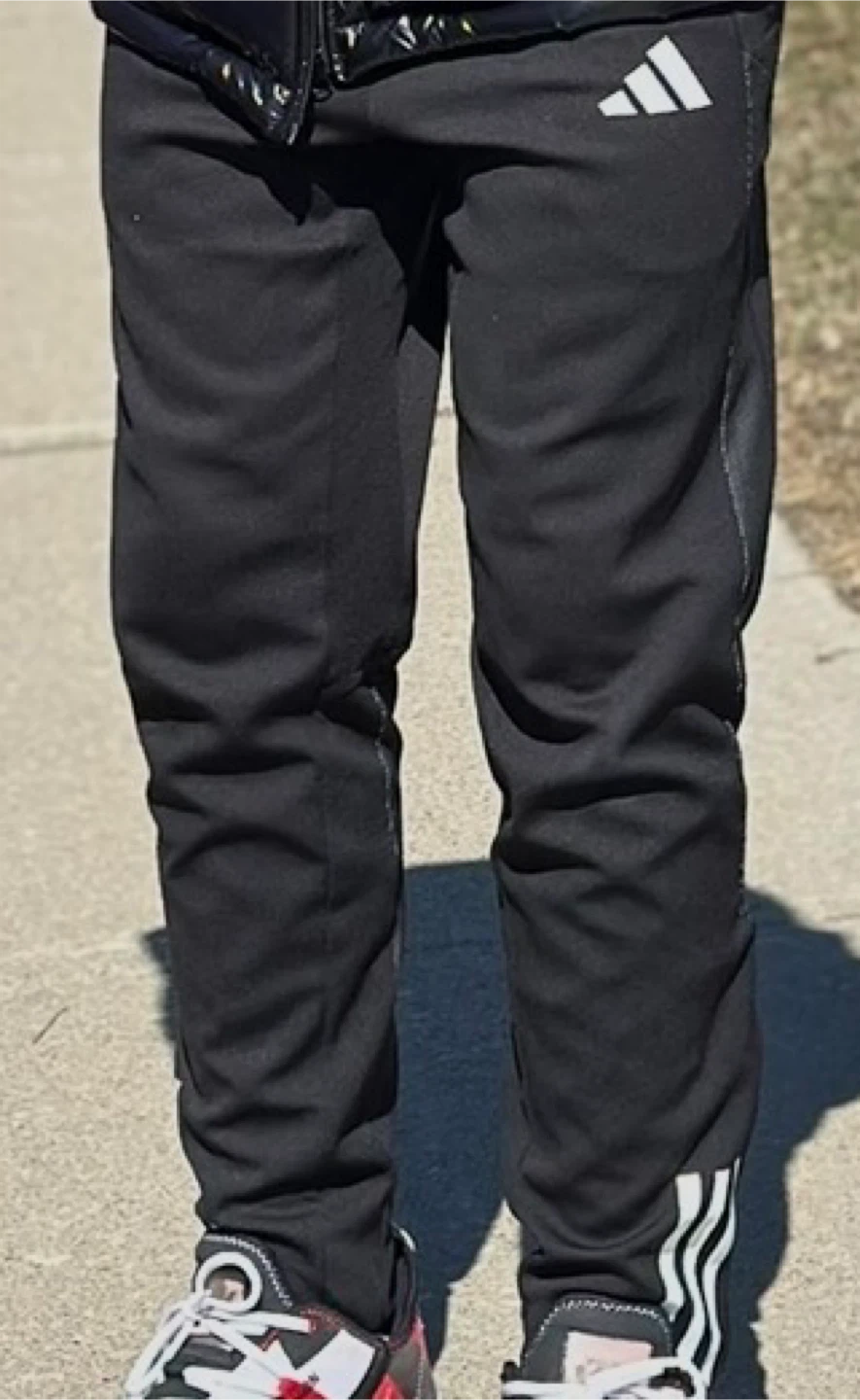 Adidas Black Tracksuit - Pants & Jacket - photo 2