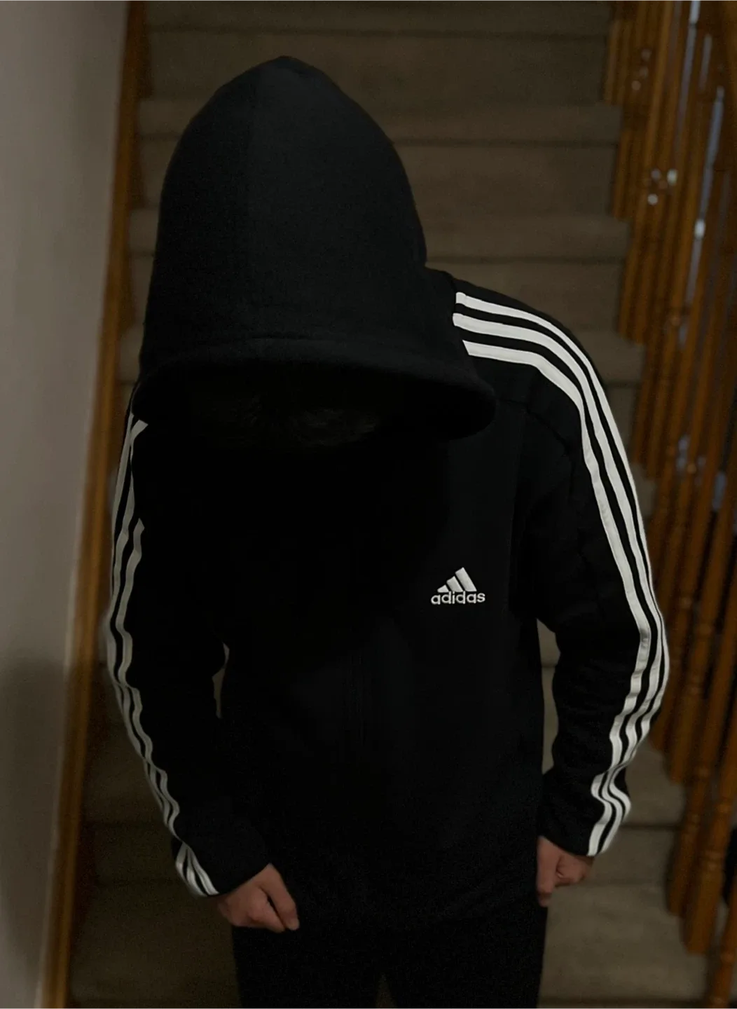 Adidas Black Tracksuit - Pants & Jacket