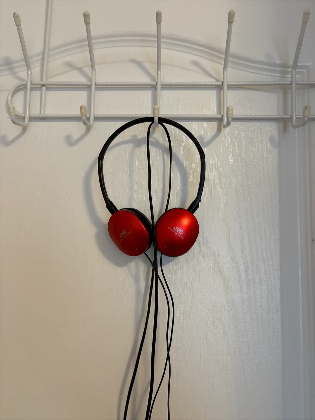 JVC Stereo Headphones - Red