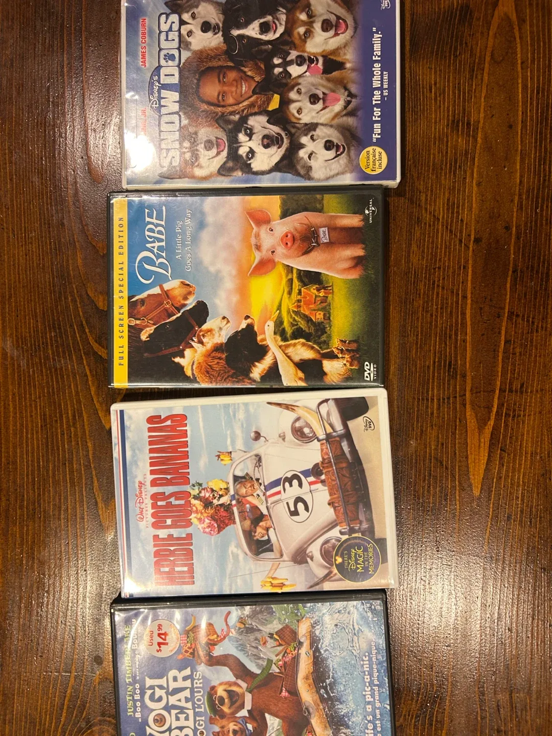 DVD Movies Lot: Disney, Dreamworks, Family Favourites image indicator(8)