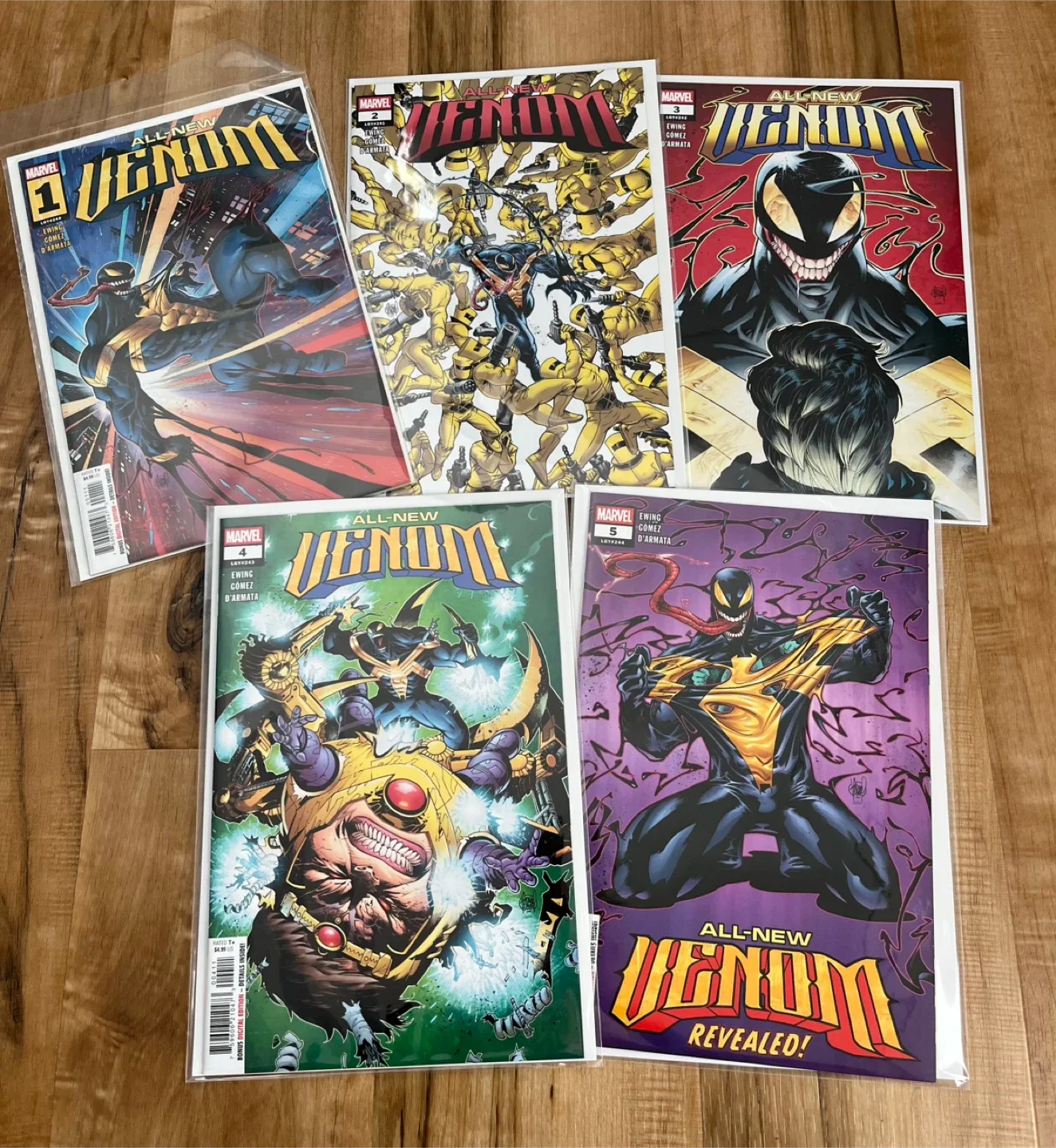 All New Venom #1-5 Comic Books