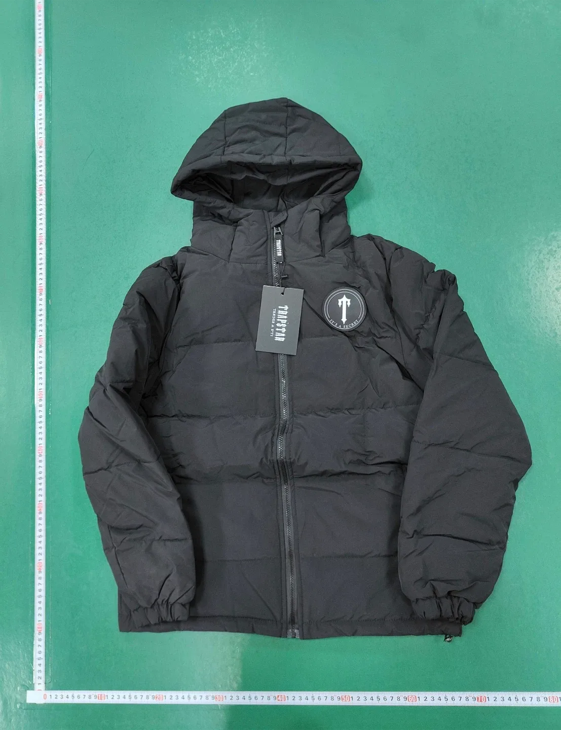 Trapstar Irongate Puffer Jacket - Size M - Black