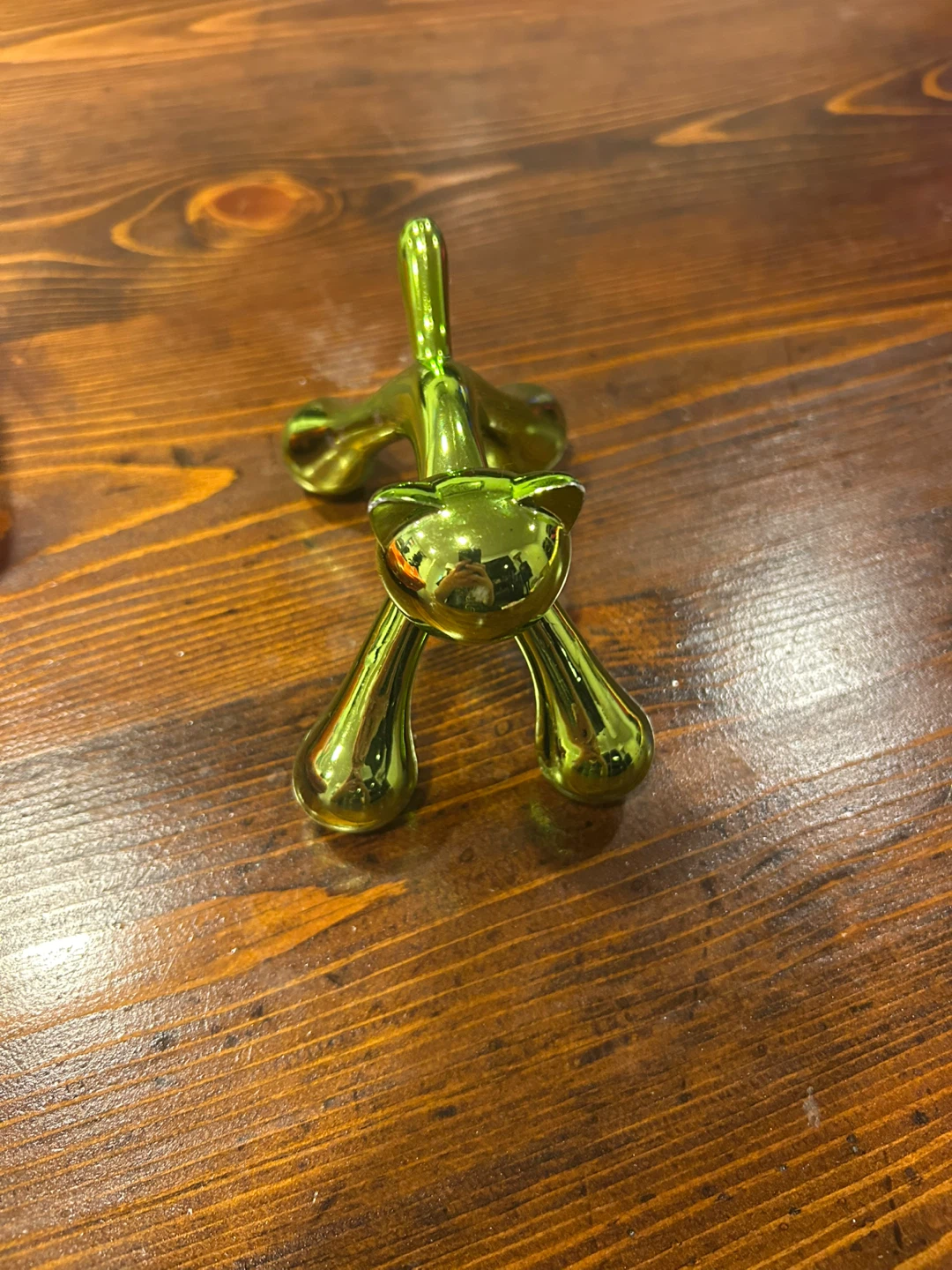 Green Cat-Shaped Back Scratcher - photo 2