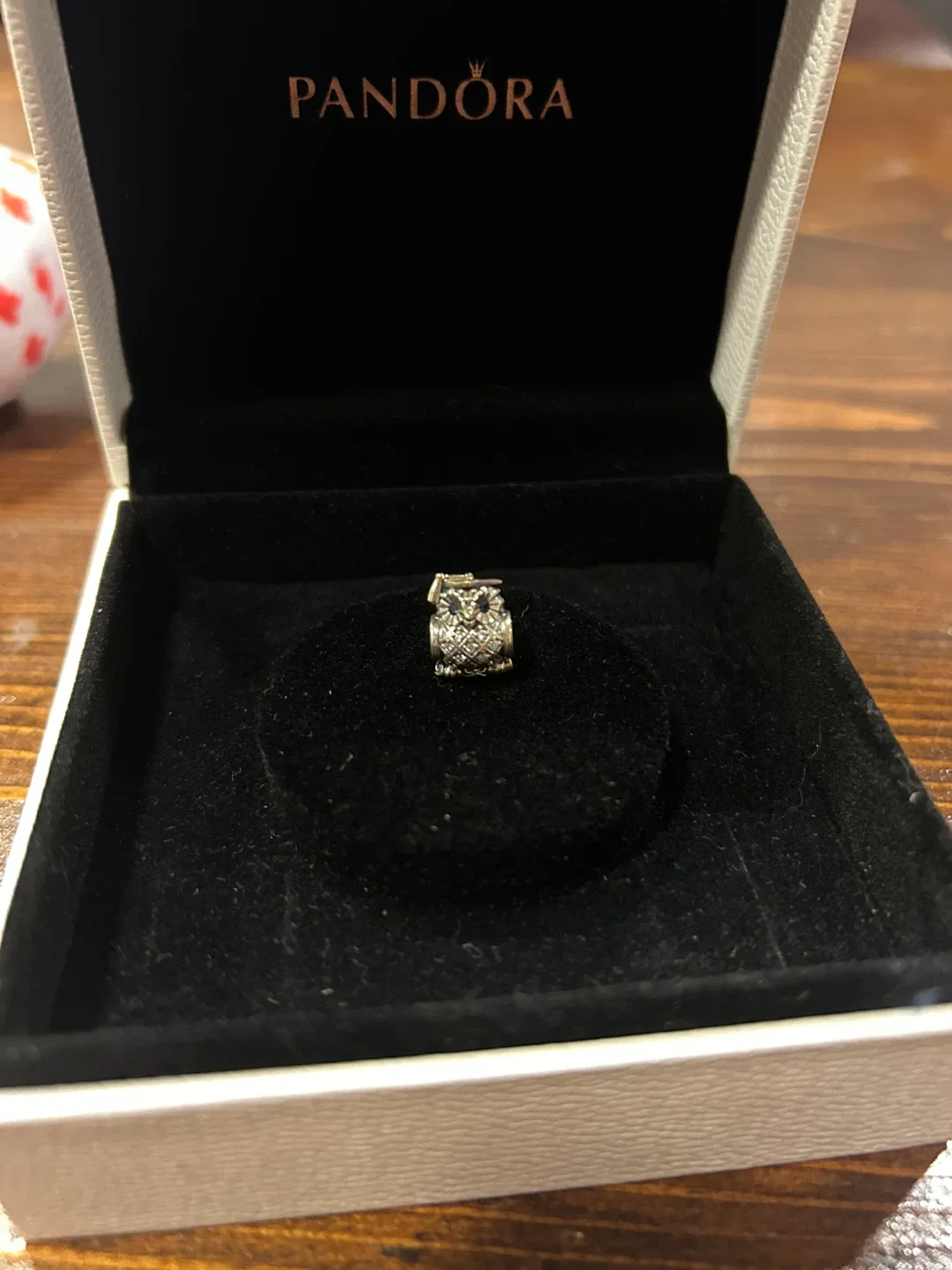 Pandora Owl Charm with Box image indicator(2)