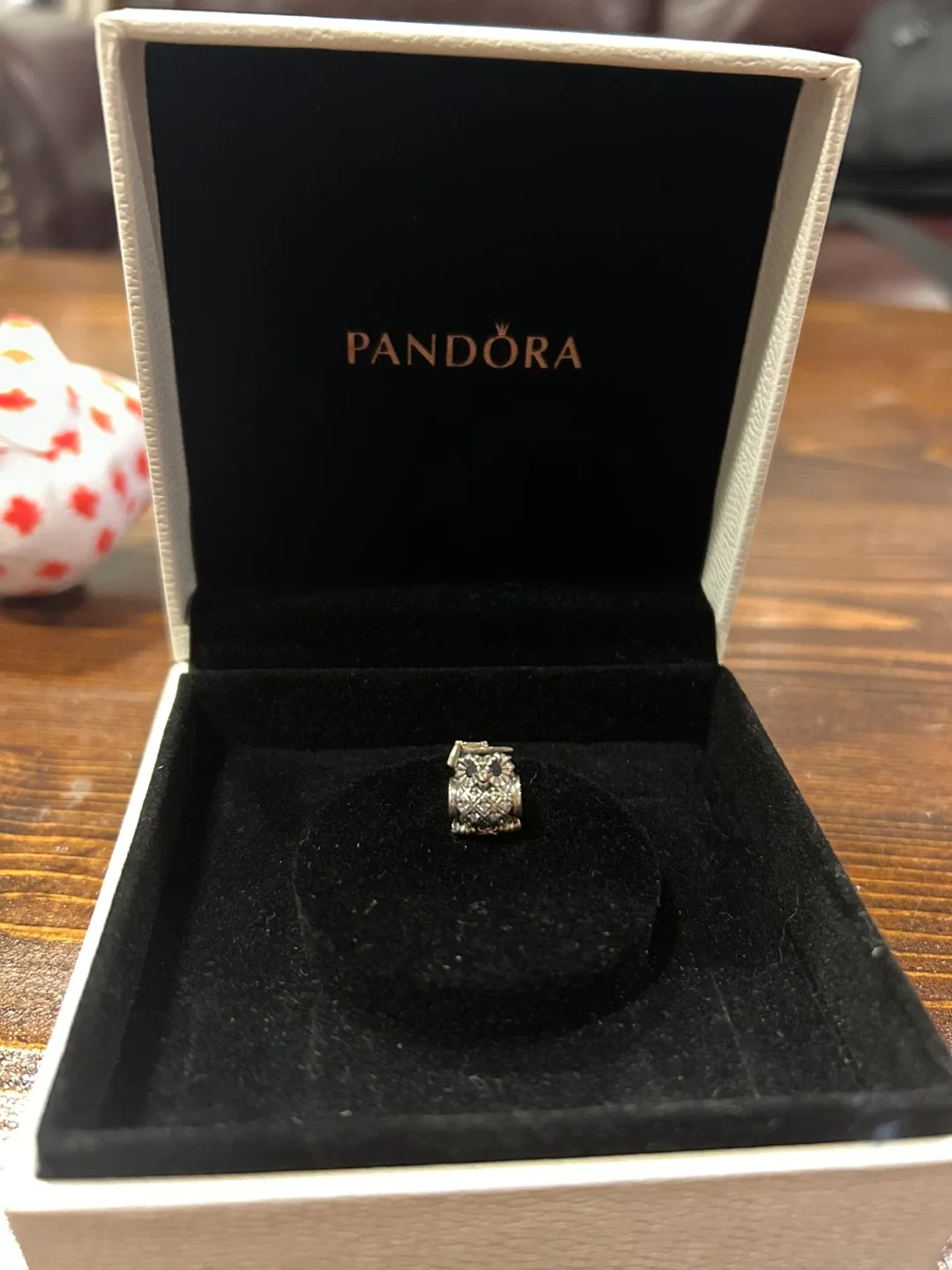 Pandora Owl Charm with Box