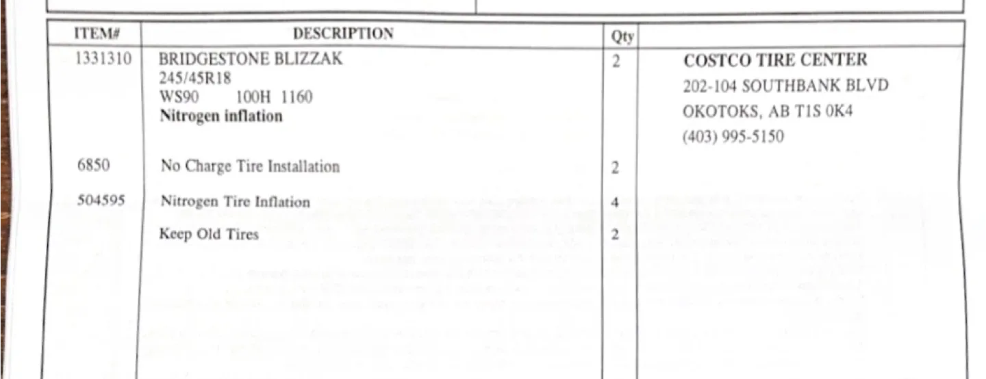 Bridgestone Blizzak WS90 Winter Tires image indicator(5)