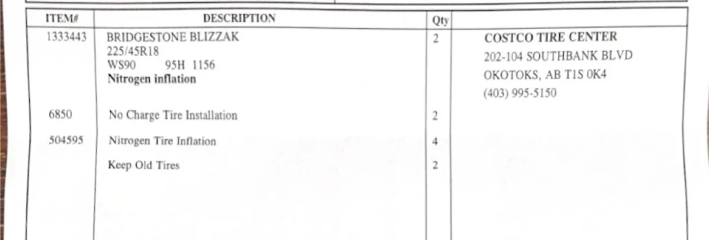 Bridgestone Blizzak WS90 Winter Tires image indicator(4)
