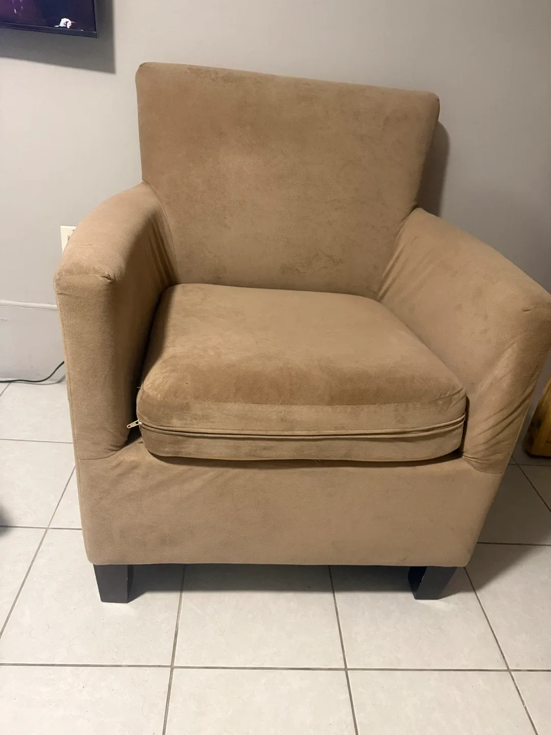Tan Armchair