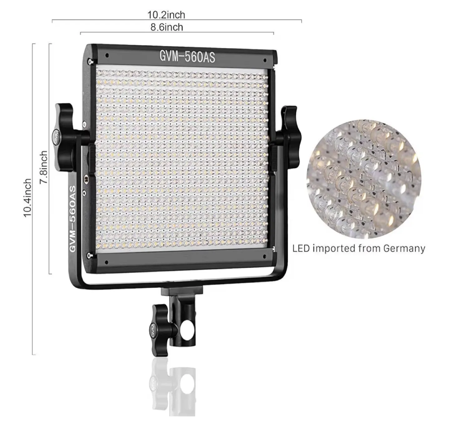 GVM 560 LED Video Light Kit image indicator(4)