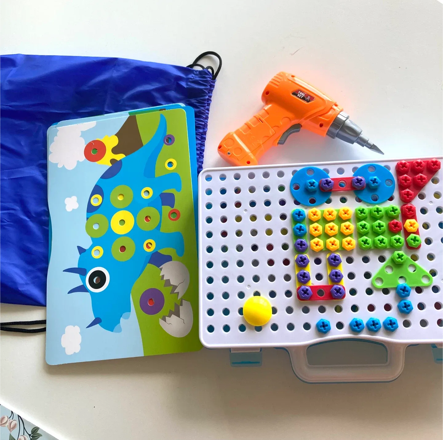 Xmas gift. Drill Toy Set - Ages 3+ image indicator(3)