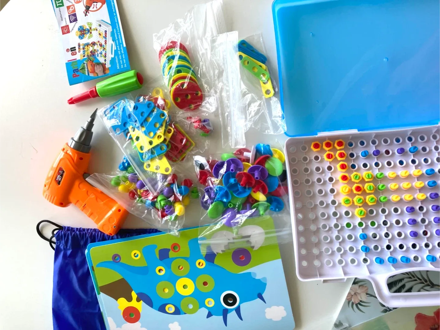 Xmas gift. Drill Toy Set - Ages 3+ image indicator(2)