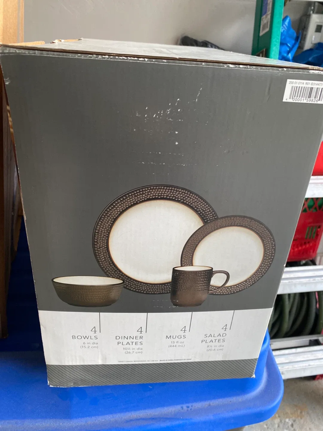 Threshold Barnet Bronze Dinnerware Set - 16 Piece image indicator(2)