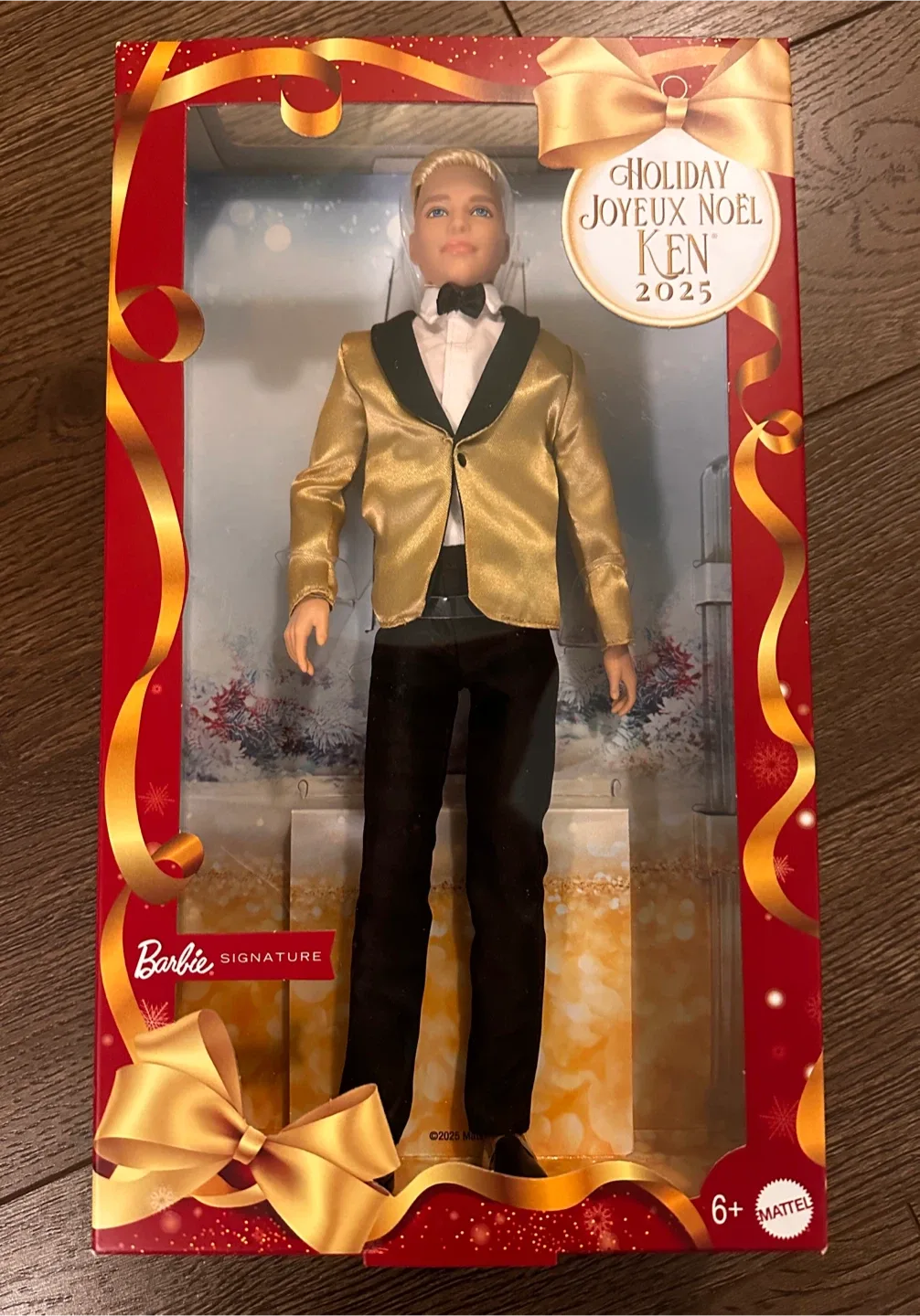 New Holiday Ken 2025 Doll