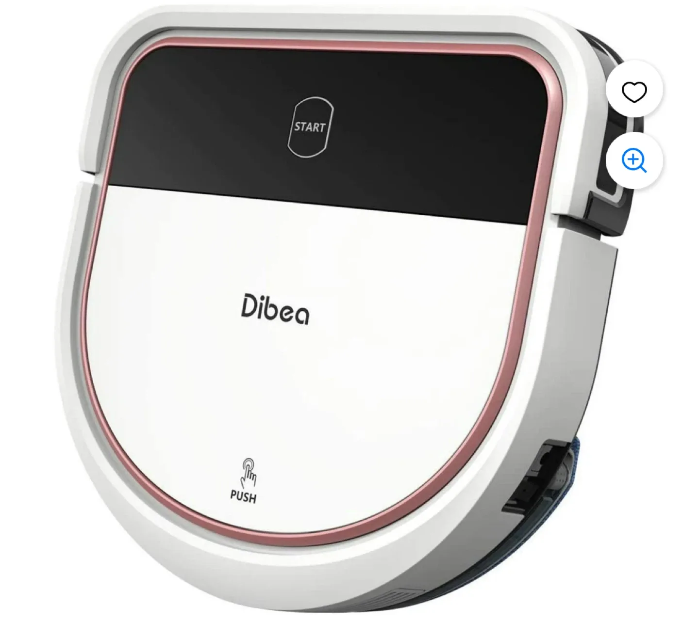 DIBEA Robotic Vacuum Cleaner D500Pro image indicator(2)
