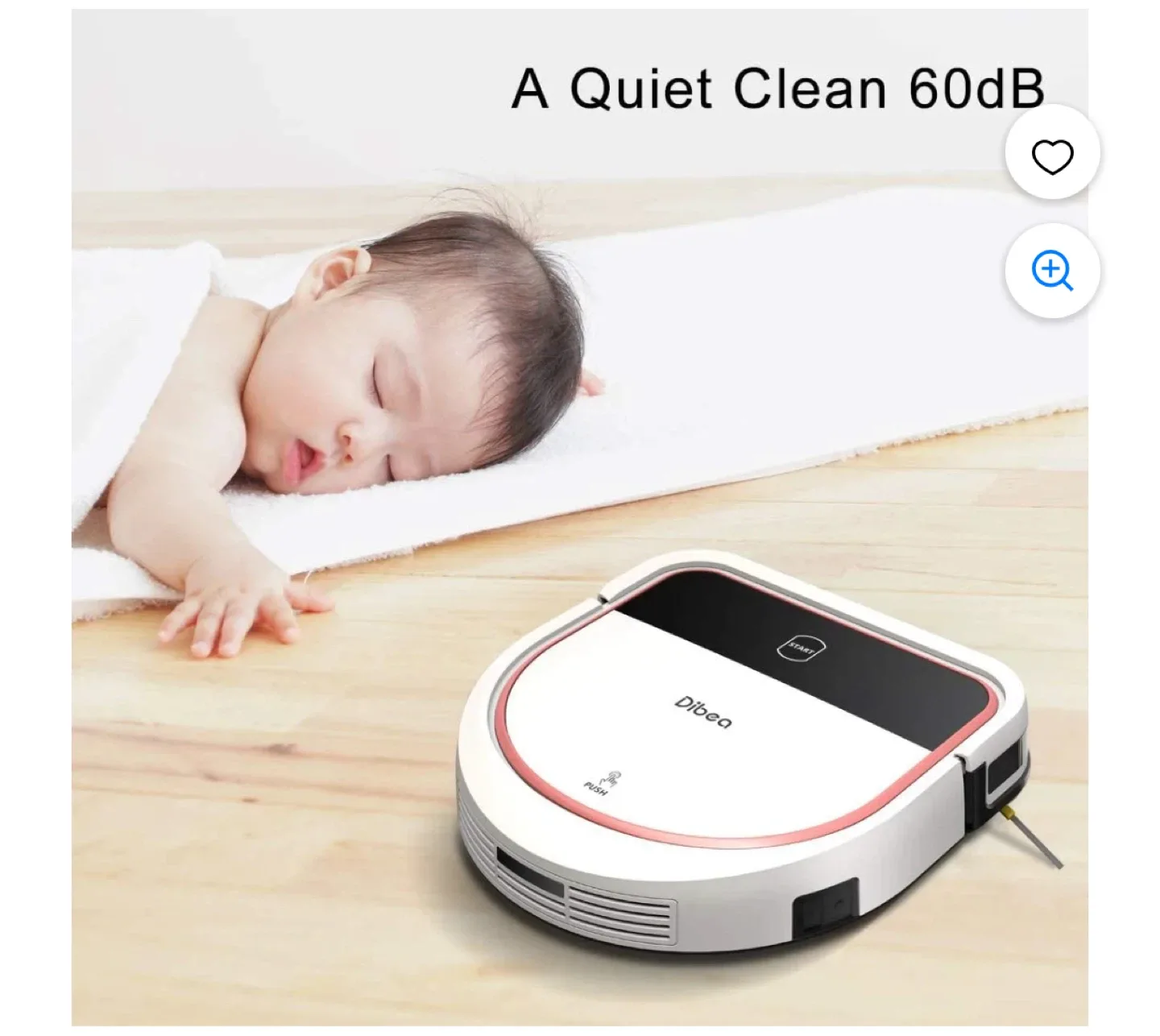 DIBEA Robotic Vacuum Cleaner D500Pro image indicator(3)