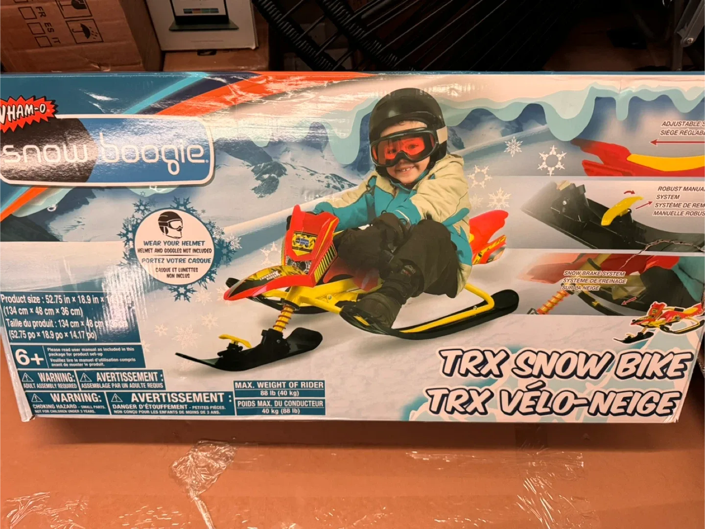 WHAM-0 SNOW BOOGIE TRX SNOW BIKE