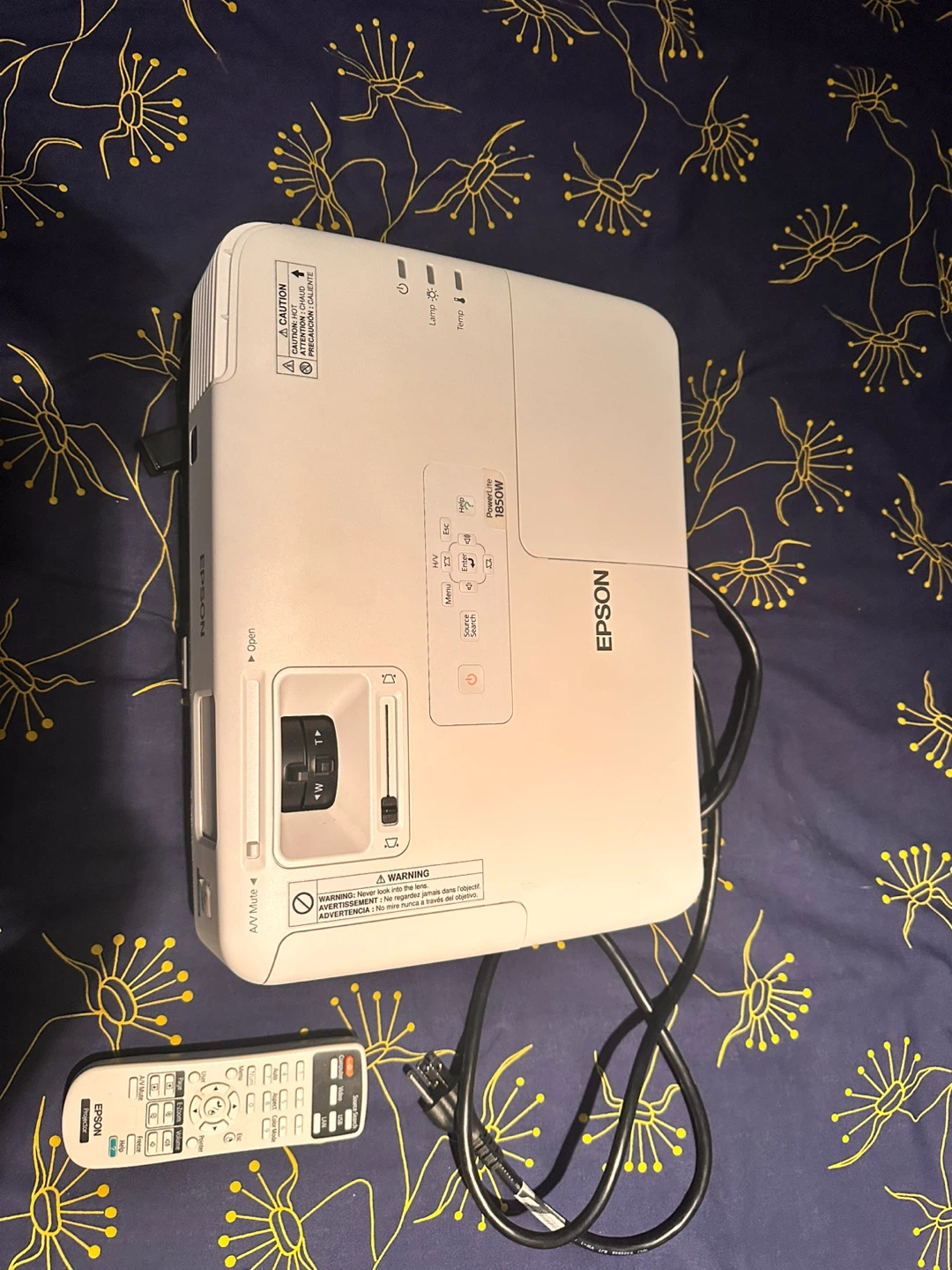 Epson WXGA Projector - photo 4