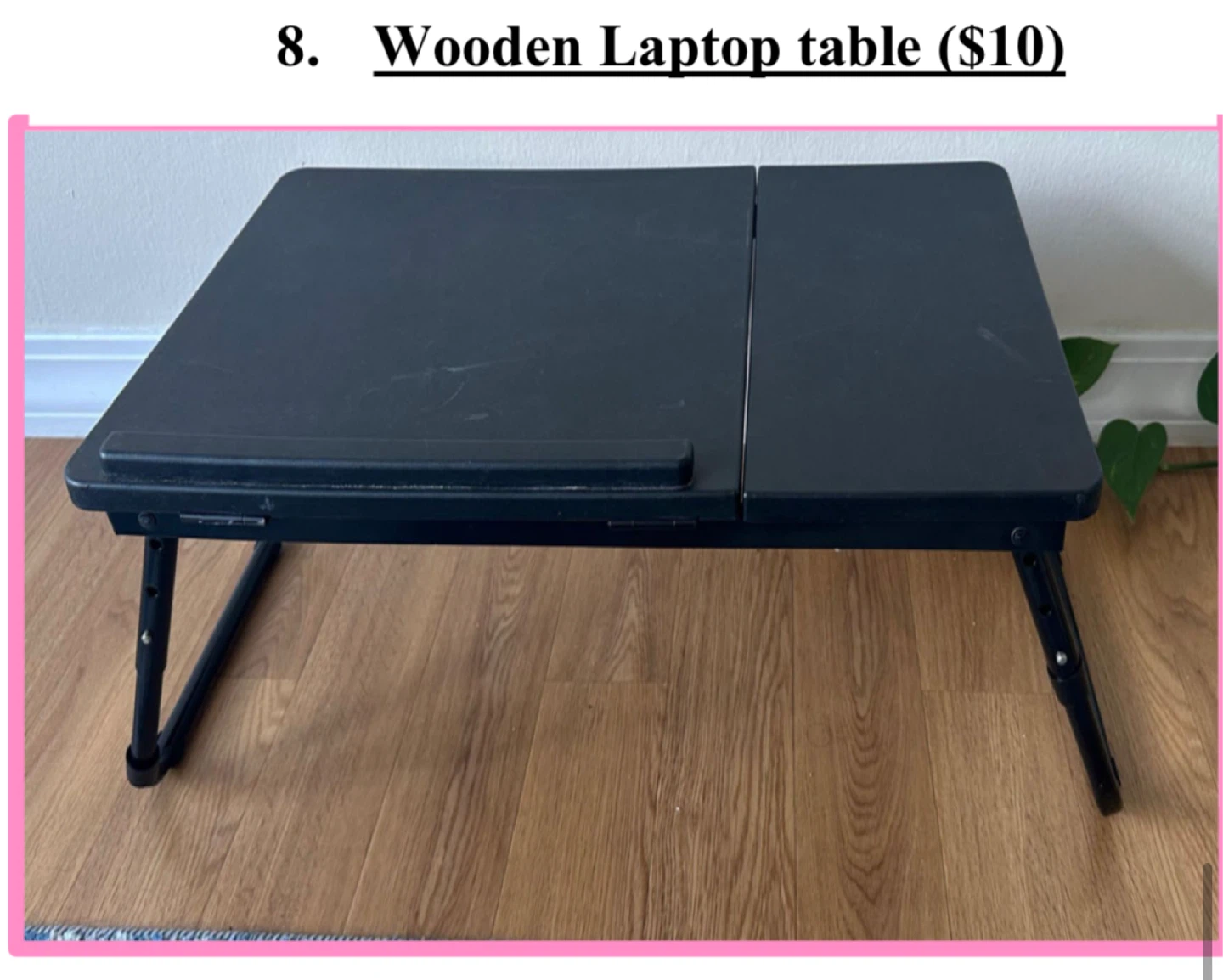 Wooden Laptop Table