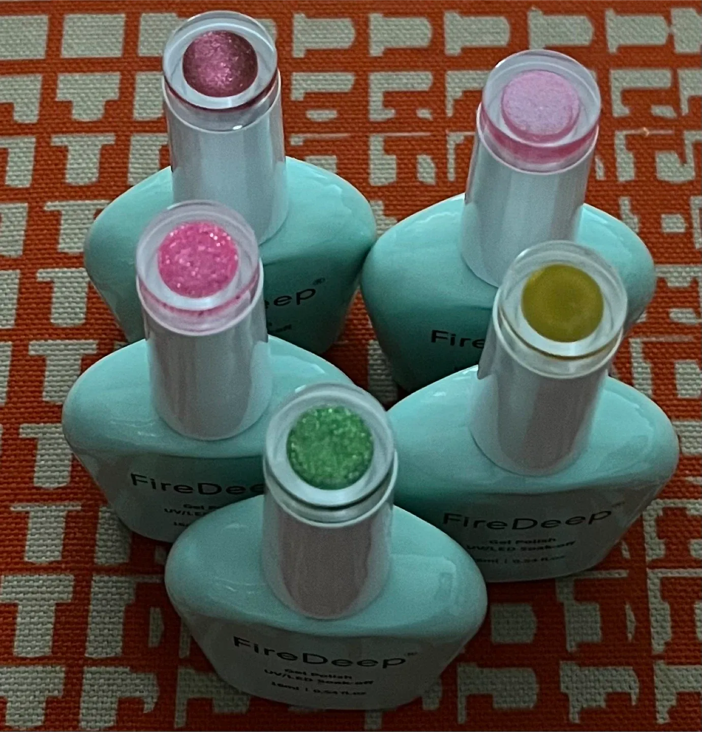 FireDeep Gel Nail Polish Set - 5 Colours image indicator(2)