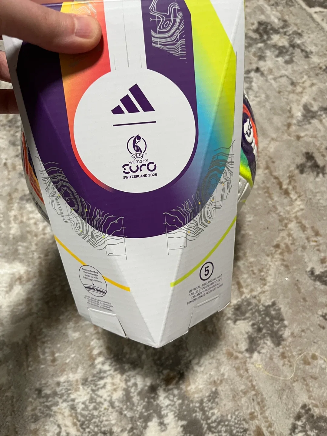 Adidas Women's Euro 2025 Soccer Ball - Size 5 image indicator(4)