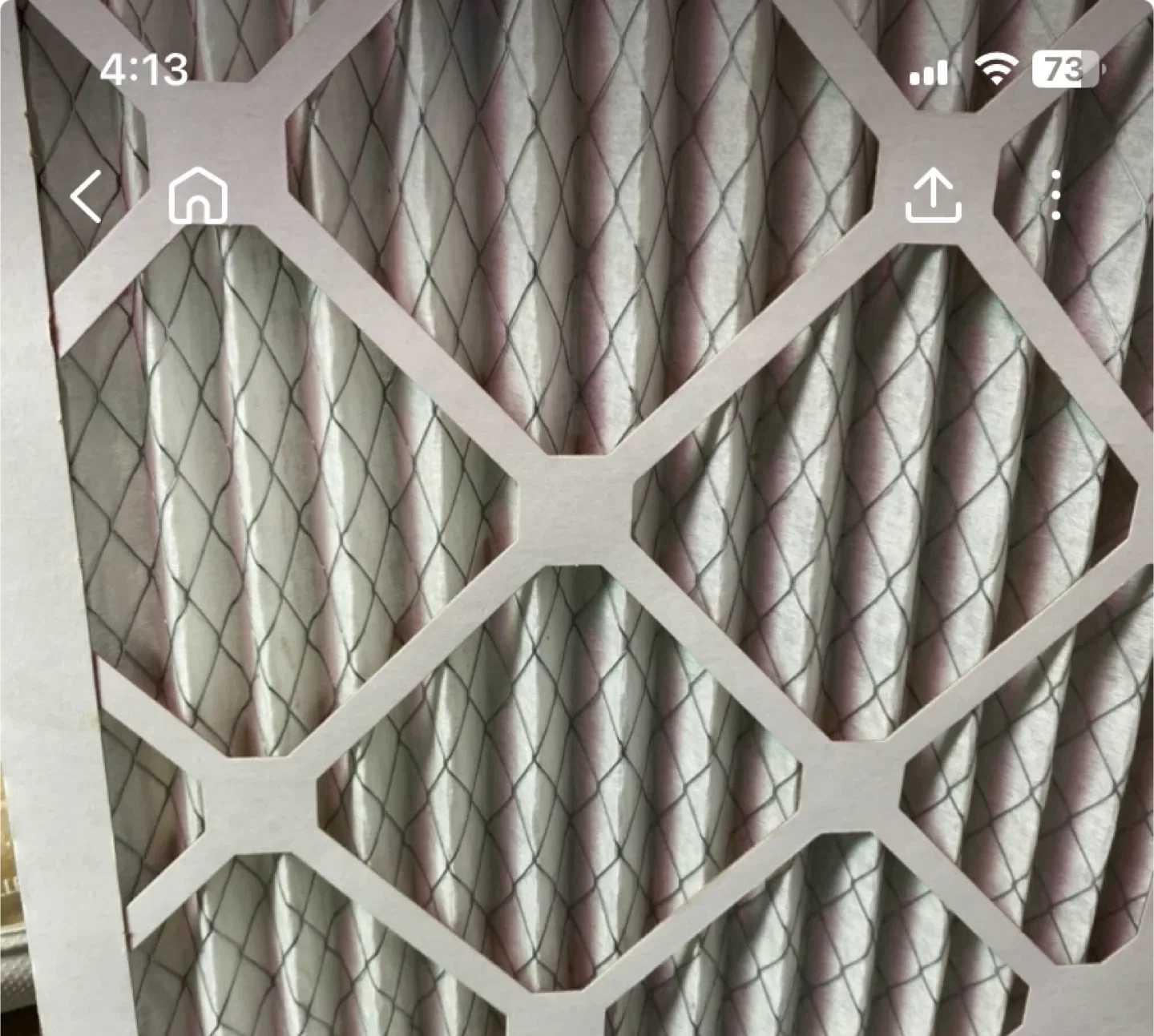 Maxi Pleat 610 Air Filter 15x20x1.  2 left image indicator(2)