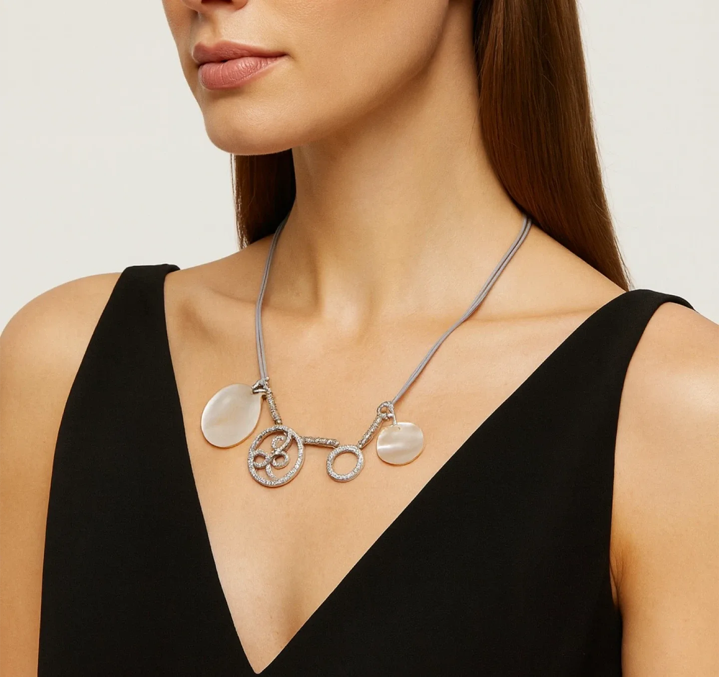 Swarovski Shell Pearl Necklace