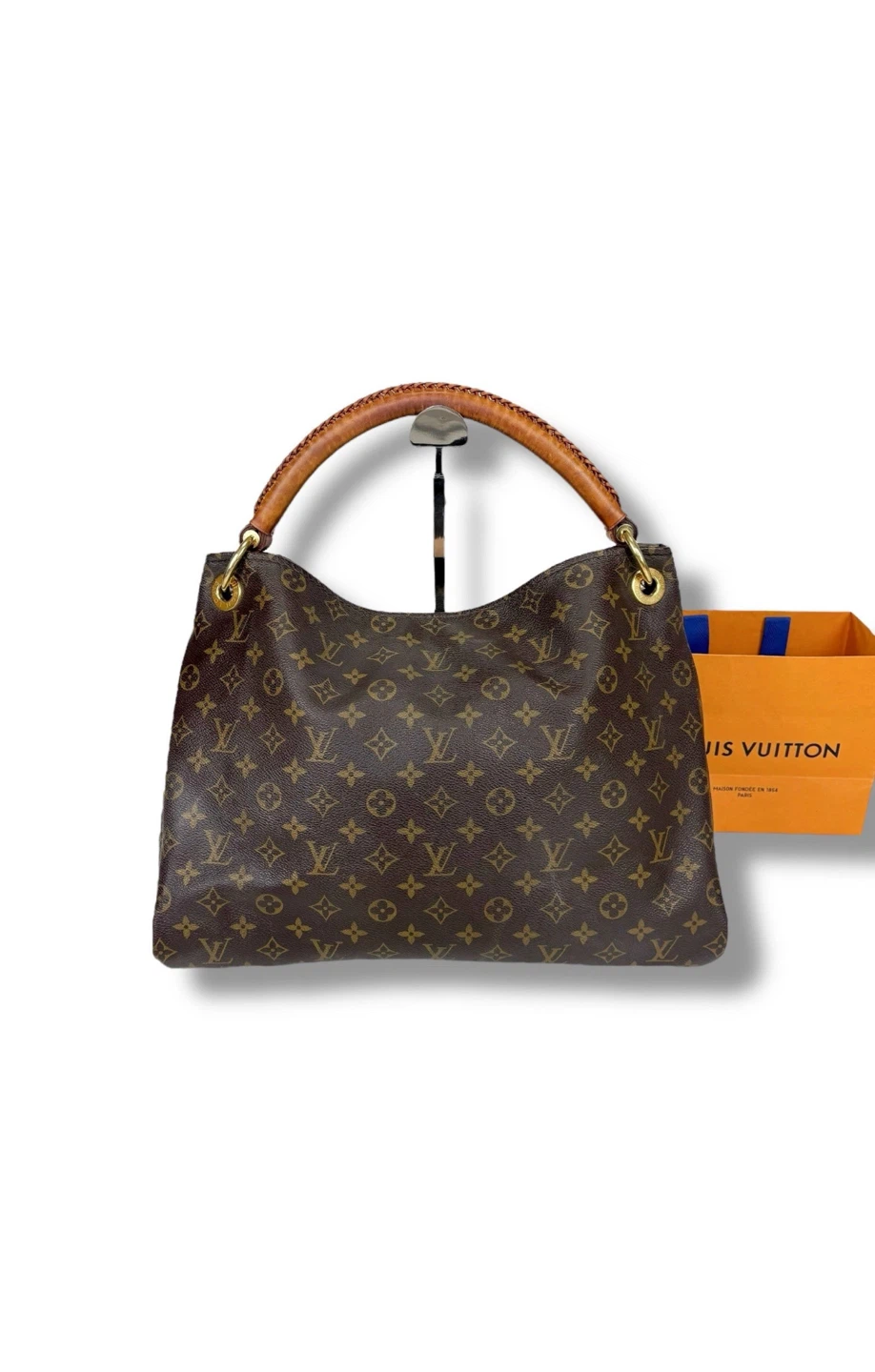 Louis Vuitton Monogram Empreinte Leather Handbag