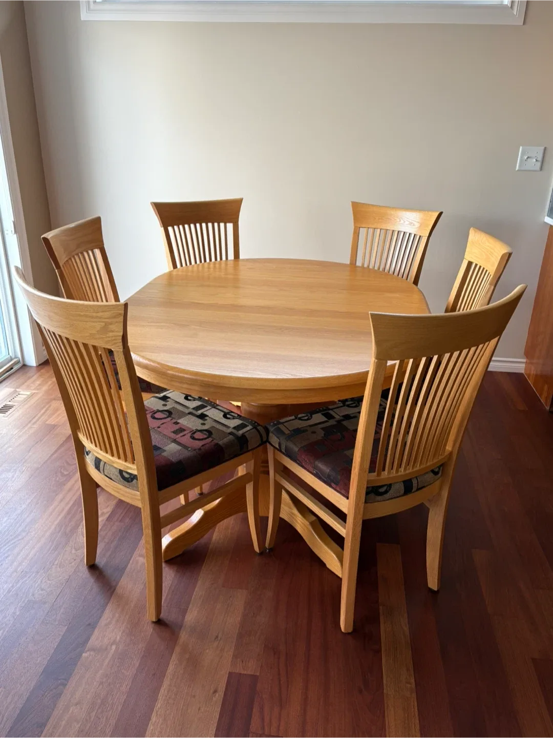 Wooden Dining Table with 6 Chairs image indicator(3)