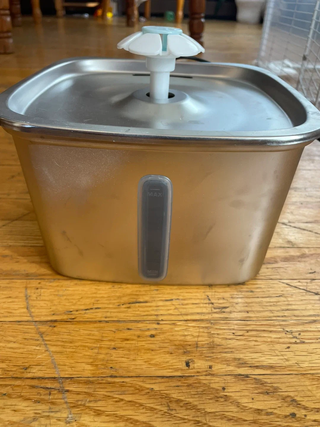 Stainless Steel Pet Water Fountain image indicator(2)