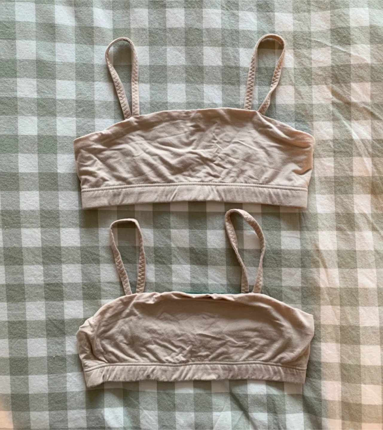 2x Huha Tata Bralette Nude Small