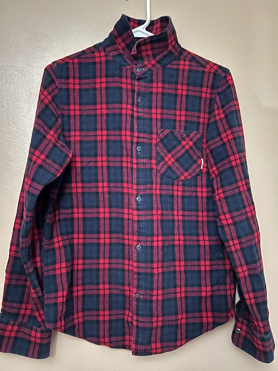 Red & Blue Plaid Shirt