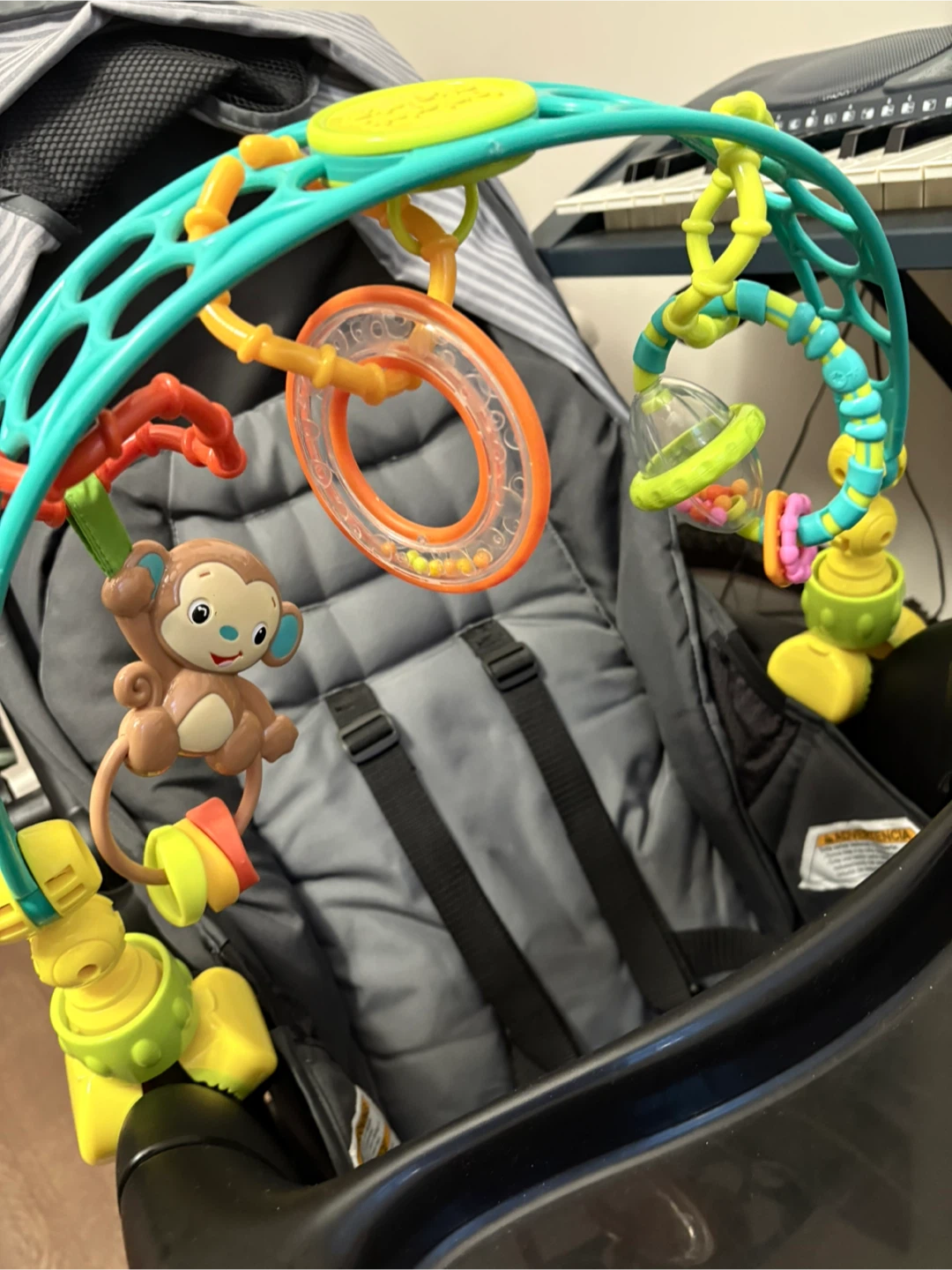 Toy for baby stroller Bright Starts Oball Activity Arch Toy - photo 2