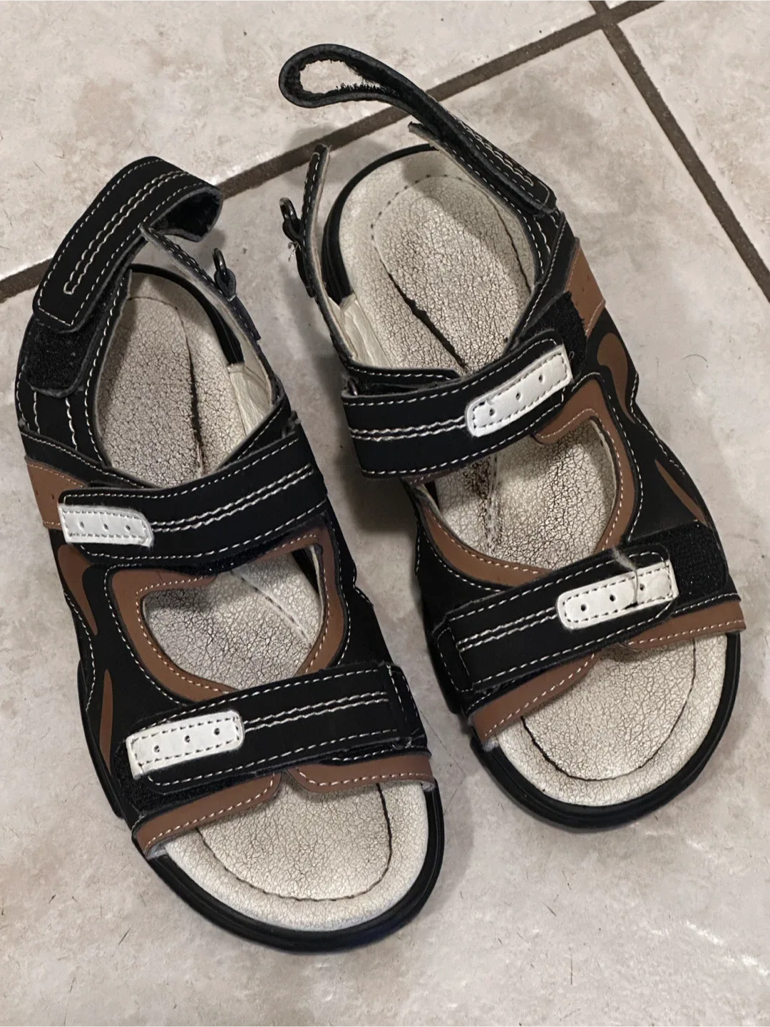 Kids/ Boys Sandals - Black & Brown