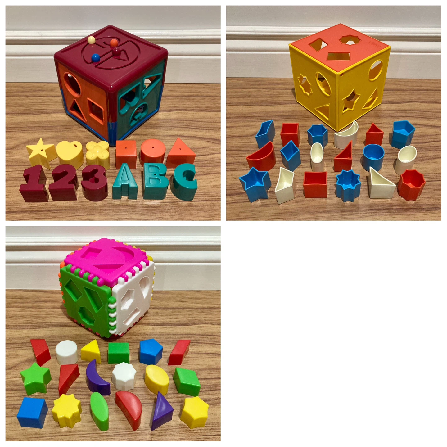 Shape sorter cube toys - photo 2