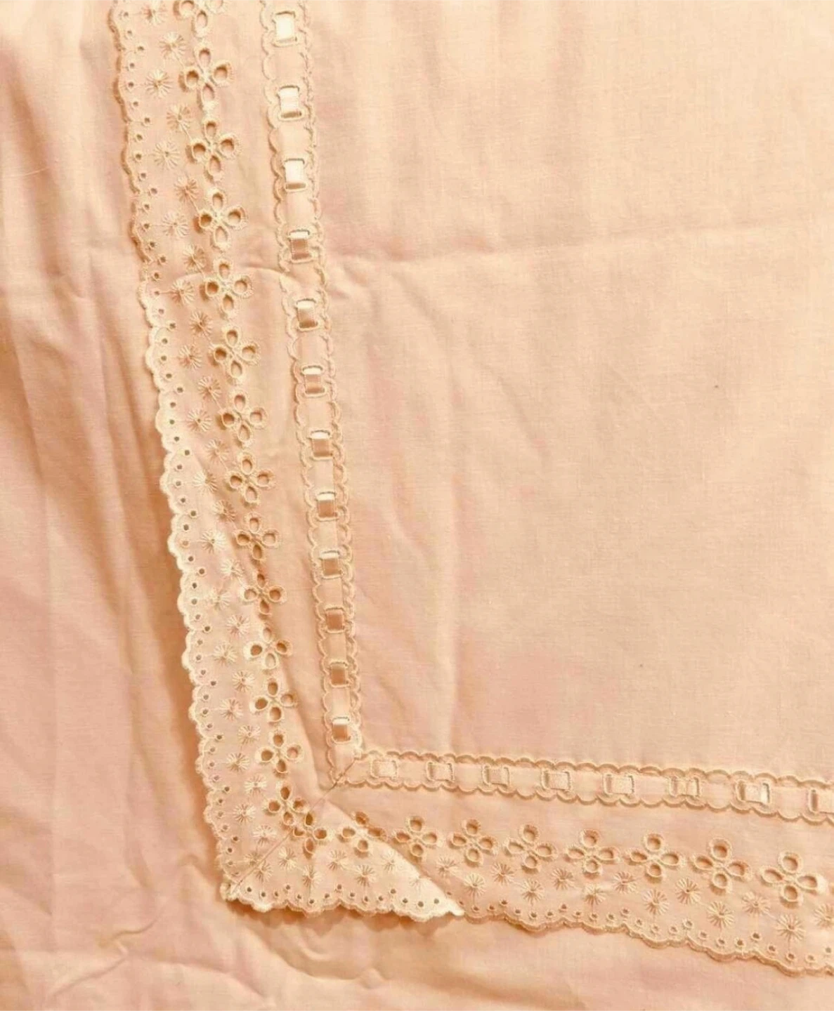 Brand new duvet cover & pillow sham cover set- Peach