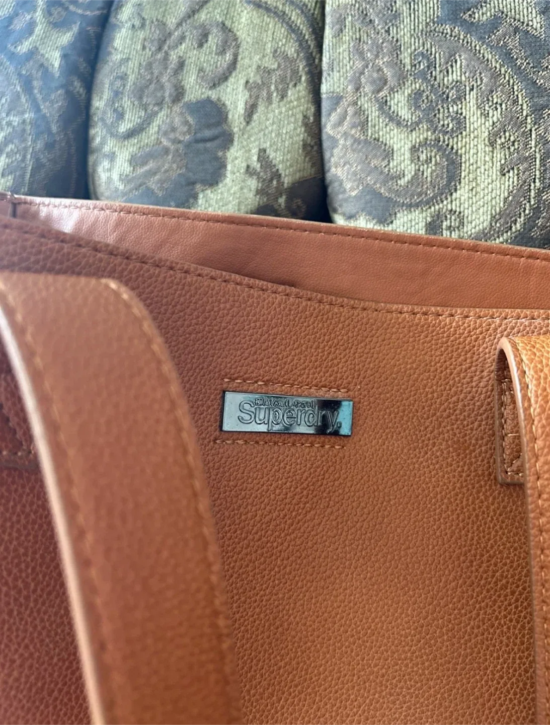 Superdry Brown Tote Bag image indicator(2)