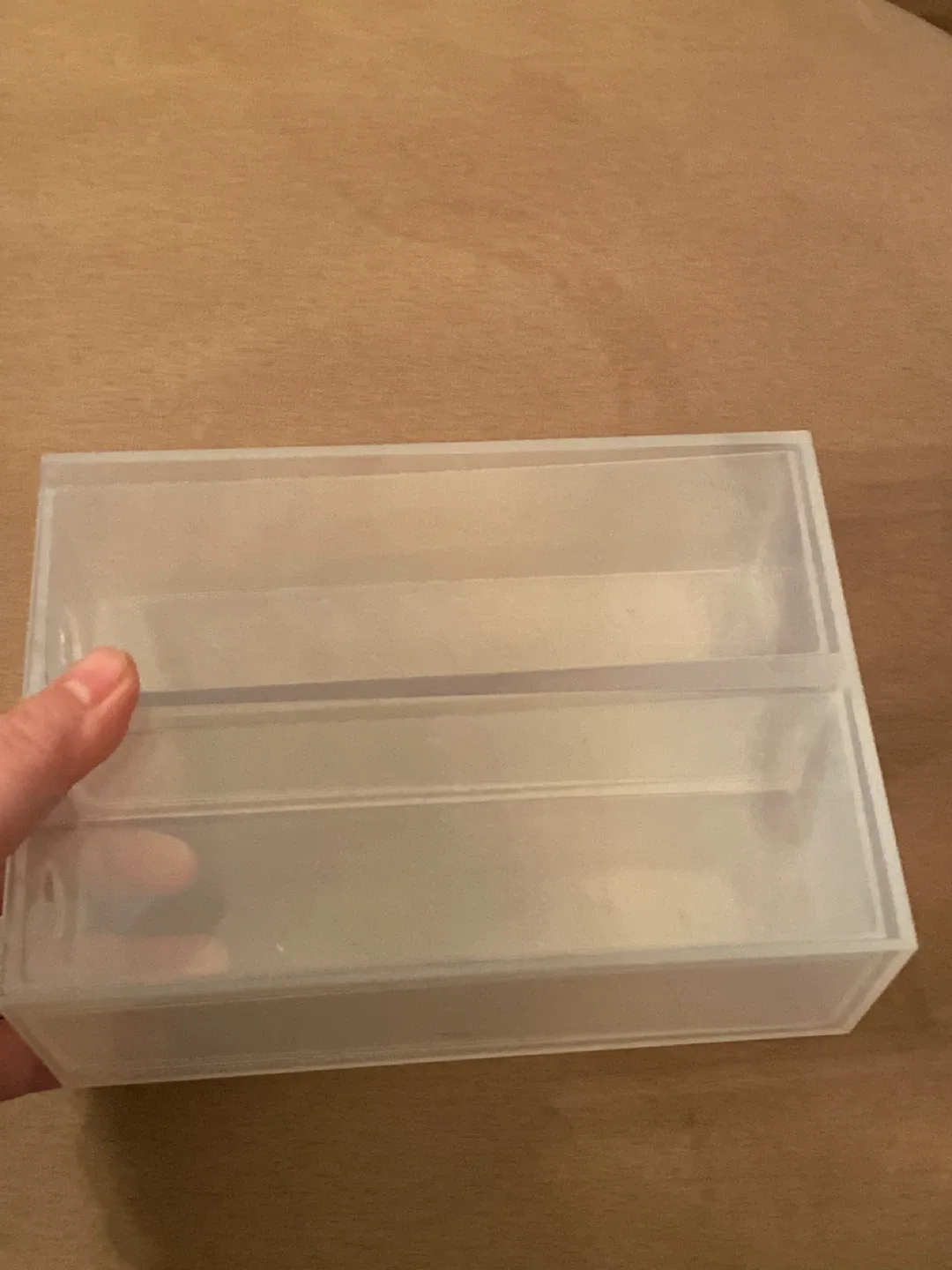 Clear Acrylic 2 Tiers Drawer Organizer