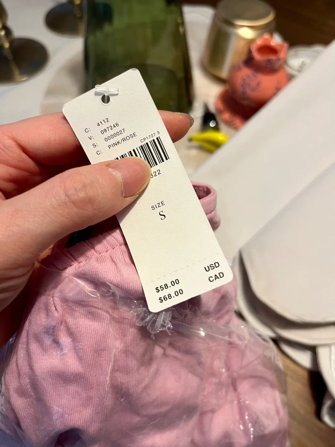 BNWT Anthropologie Crop Bubble Hem Top S image indicator(6)