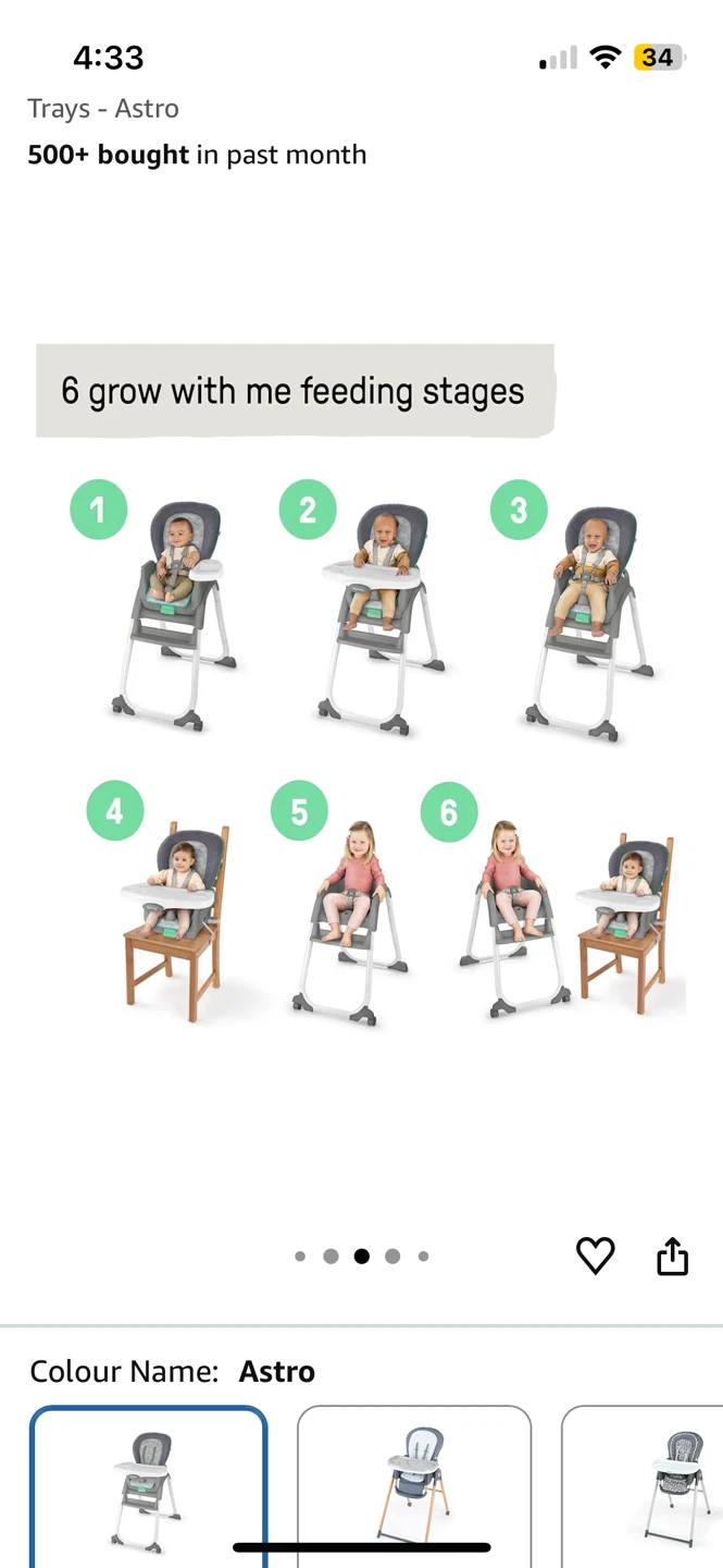 Ingenuity high chair - photo 3