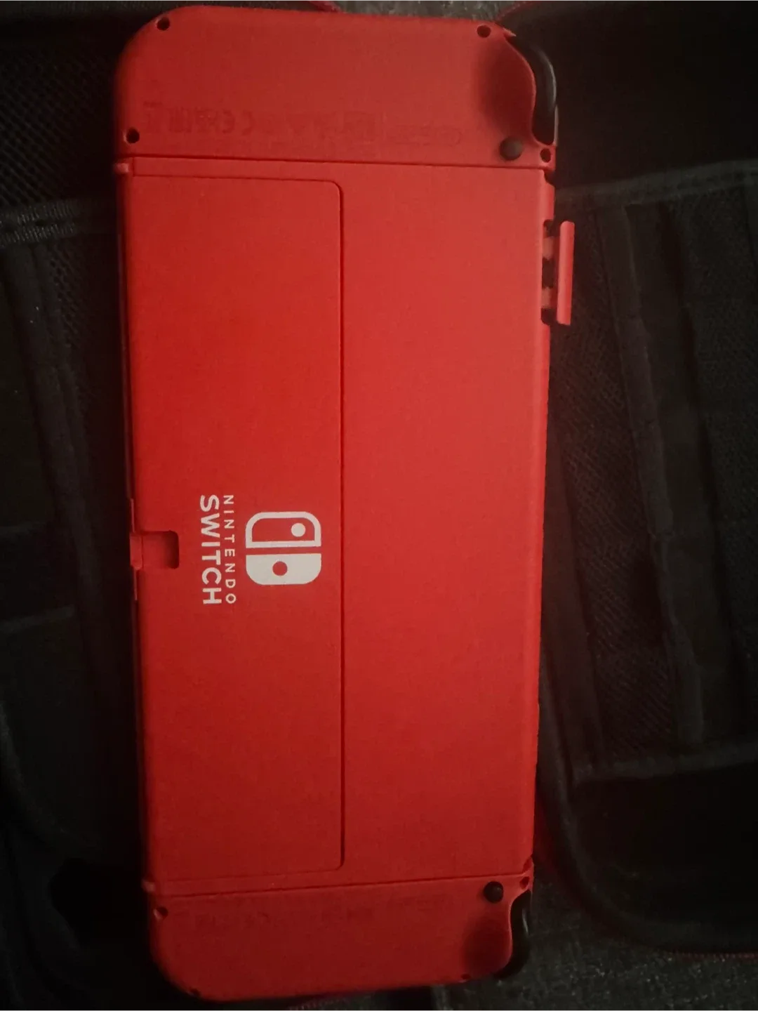 Nintendo switch OLED with lots of games image indicator(3)