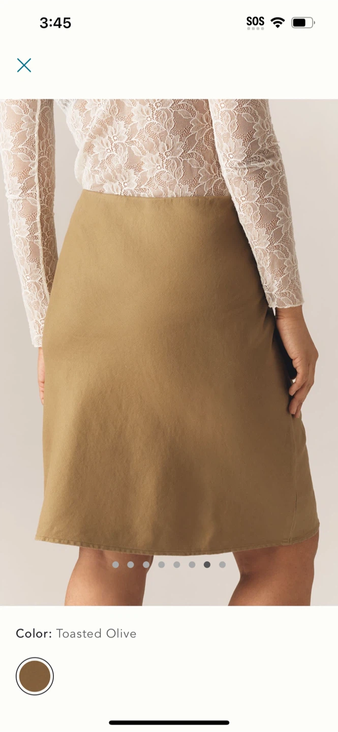 BNWT Anthropologie Tilda Linen Knee Slip Dress S - photo 3