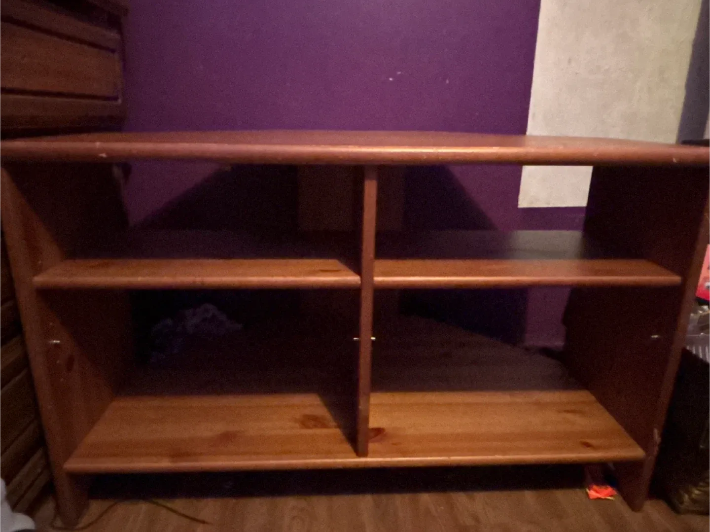 Wooden Corner TV Stand image indicator(2)