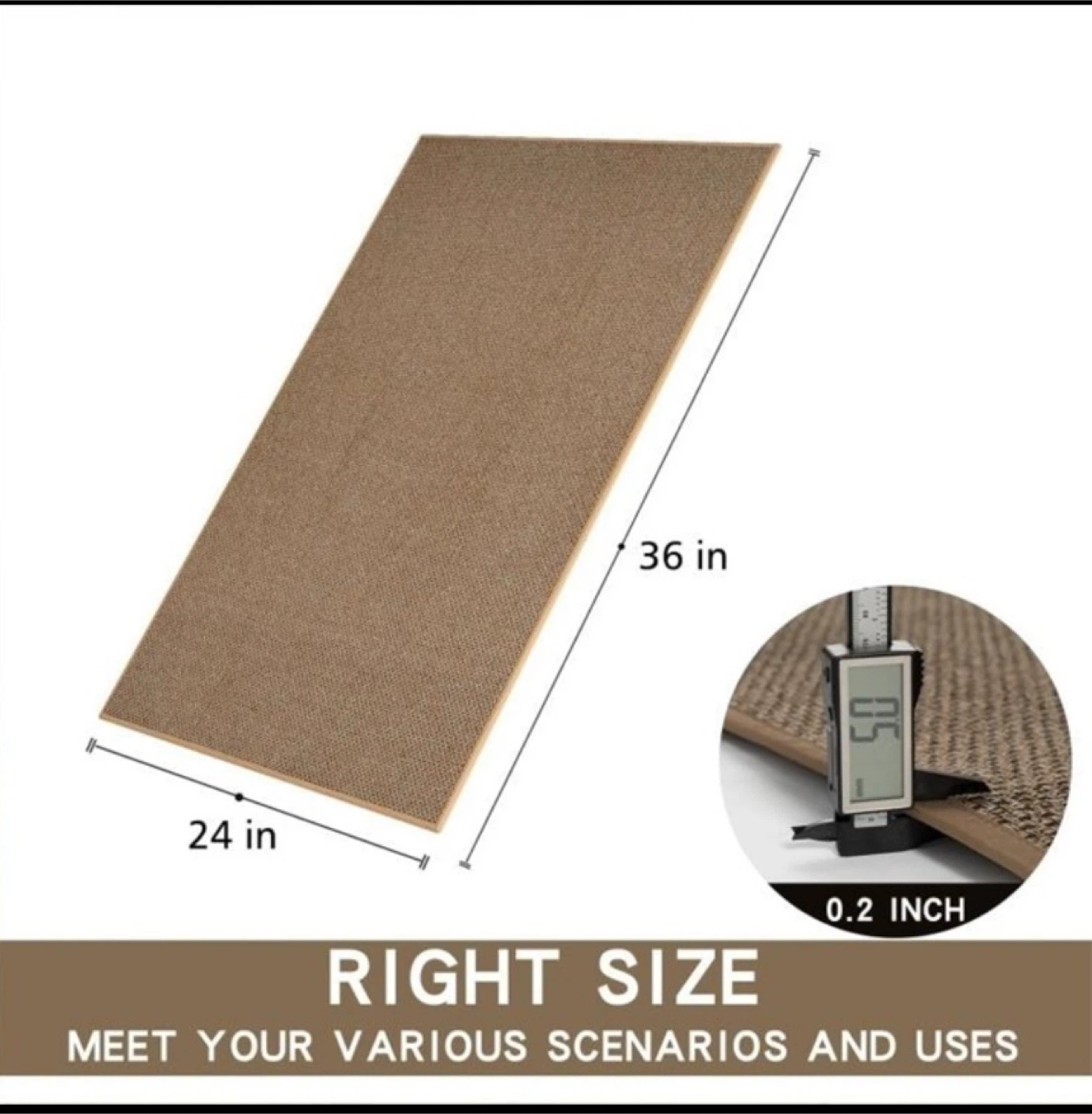 SUMLANS Kitchen Mat 24x36, Cushioned Non Slip - photo 3